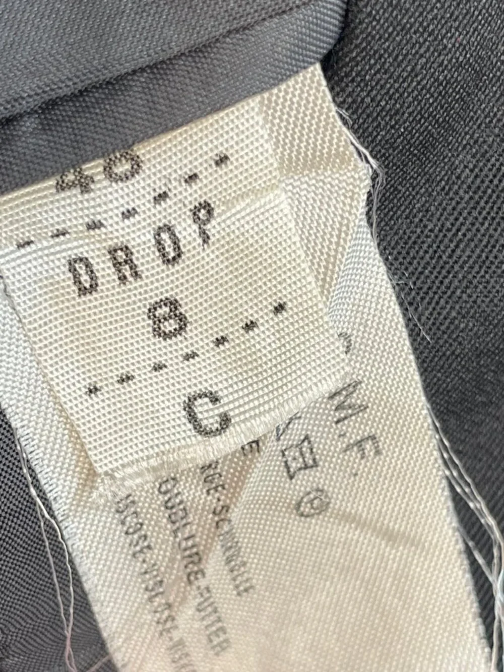 Marzotto Principe Gray Virgin Wool Double Breasted Blazer Men's Italy